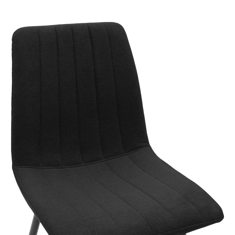 Scaun Noor, negru, 44x53x86 cm - 5