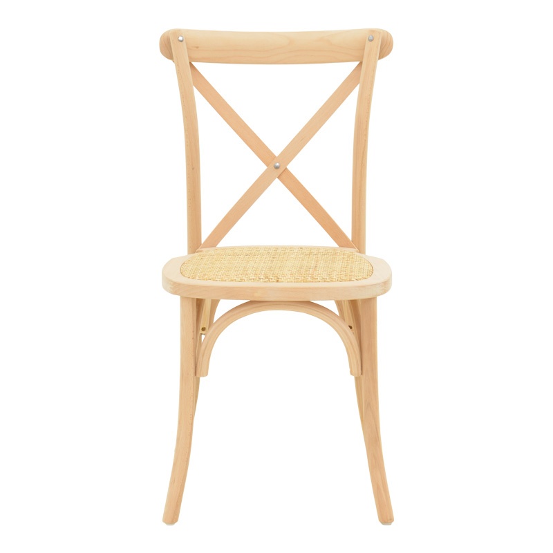 Scaun stivuibil Dylon, natural, 48x52x89 cm - 5