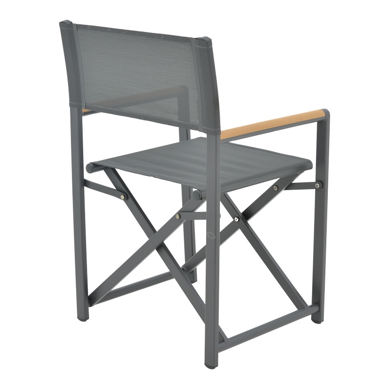 Set masă și scaune de exterior, 5 Piese, Model Mabu-Klinton, Antracit, 150x80x74 cm - 2 | YEO