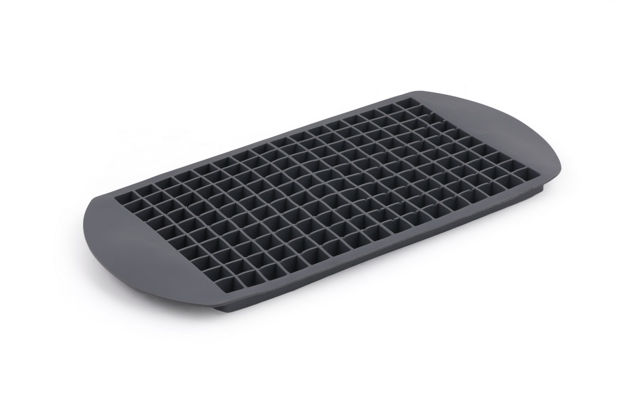 Tavita silicon pentru cuburi de gheata KAR Gri 24x12 cm