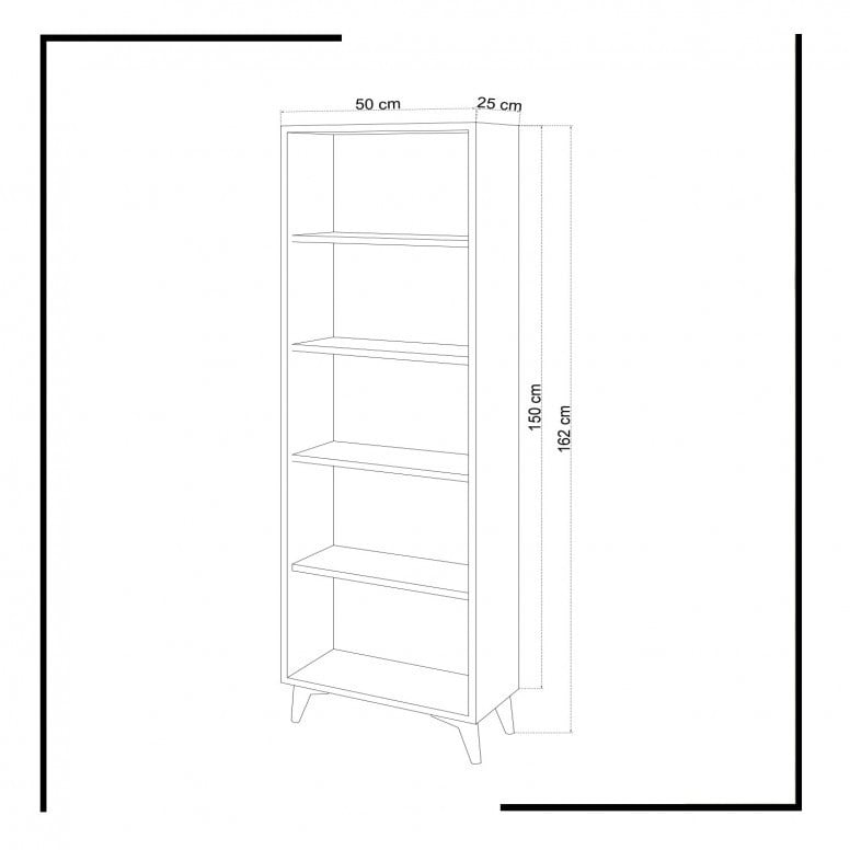 Biblioteca Salvador, Model Potena, Alb - 3 | YEO