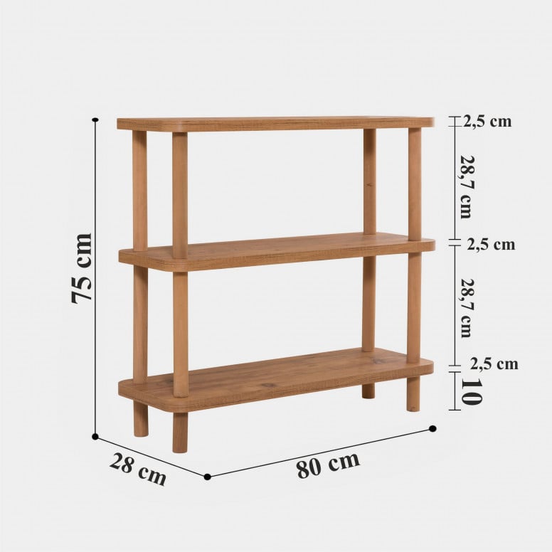 Biblioteca Salvador, Model Step, Stejar/Dntracit