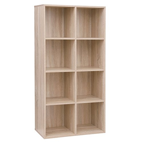 Biblioteca Vasagle, Model Florence, 129.5x65.5x30 cm, Natur - 1 | YEO