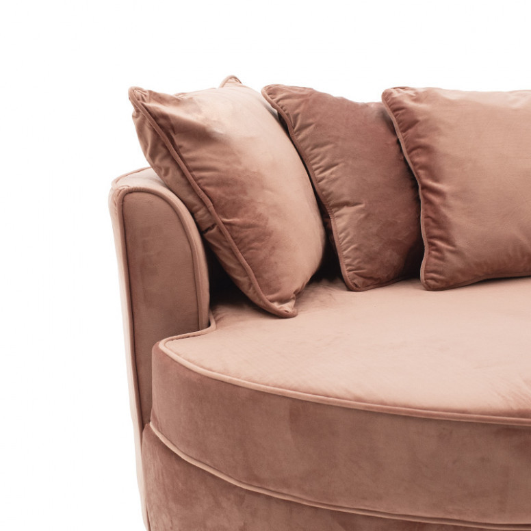 Canapea Round Rozaliu 123x120x85 cm - 5 | YEO