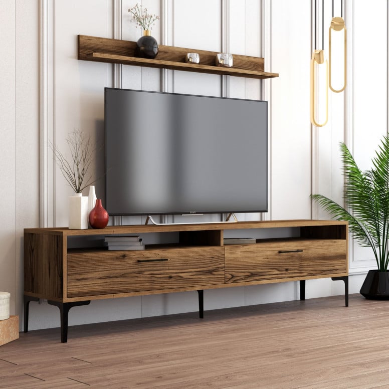 Comoda TV Istanbul - Walnut - 1 | YEO