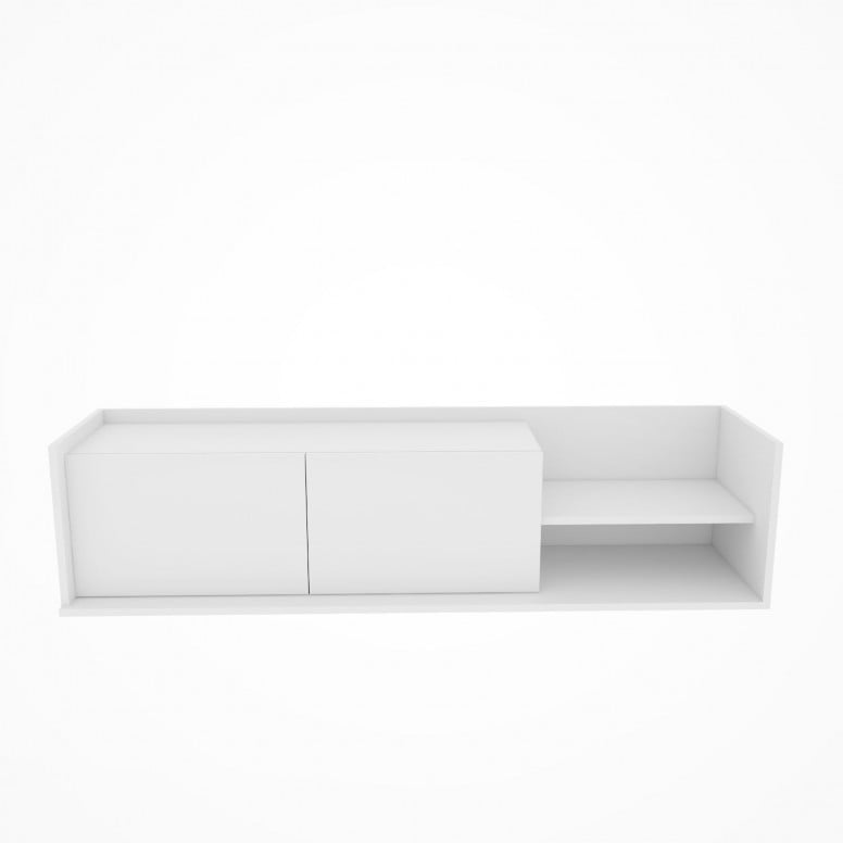 Comoda TV Salvador, Model Krog, 160x36.8x35 cm, Alb - 3 | YEO