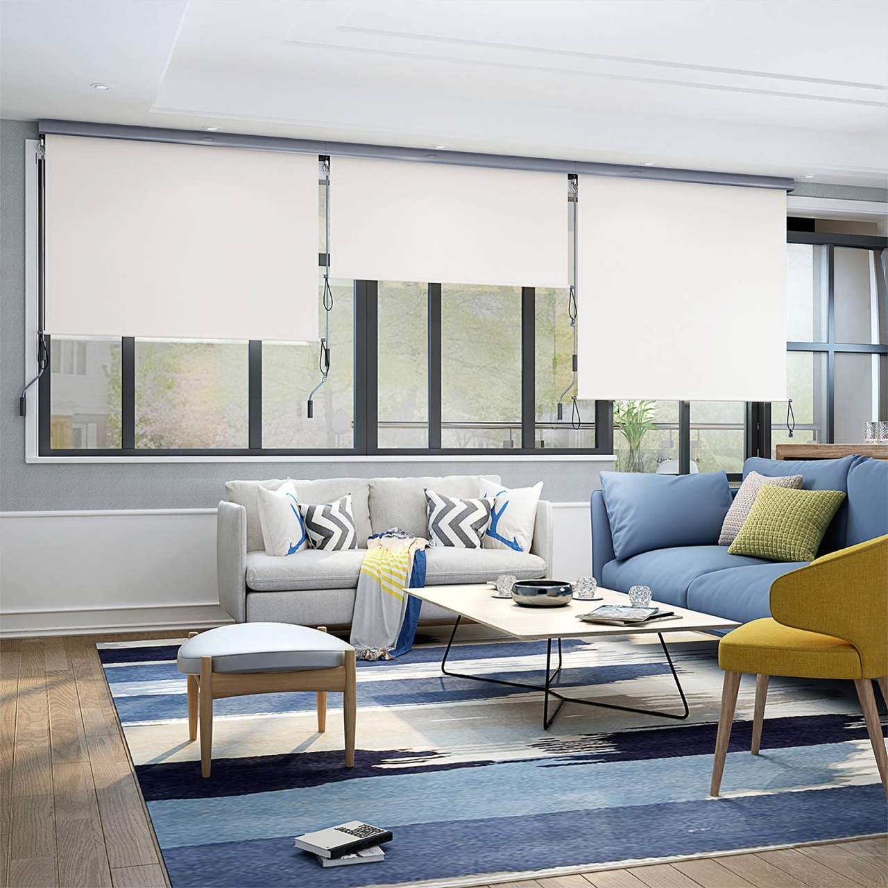 Copertina laterala Songmics Bej 180x250 cm - 3 | YEO