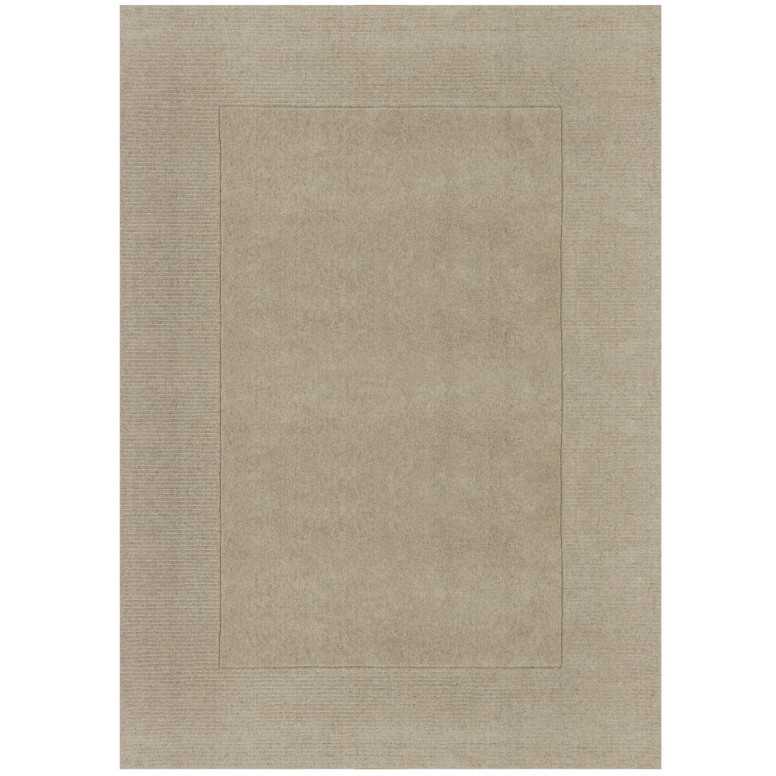 Covor Textured Wool Border Natural 200X290 cm, Flair Rugs - 1 | YEO