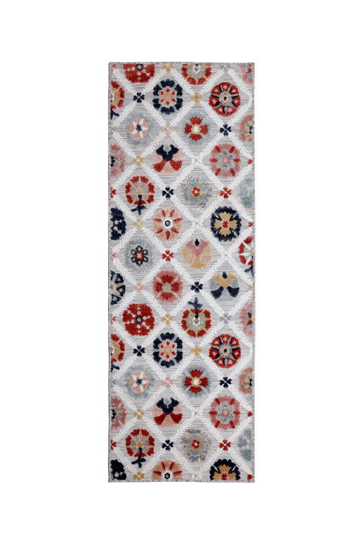 Covor traversă Flora Outdoor Gri 80X230 cm, Flair Rugs - 1 | YEO