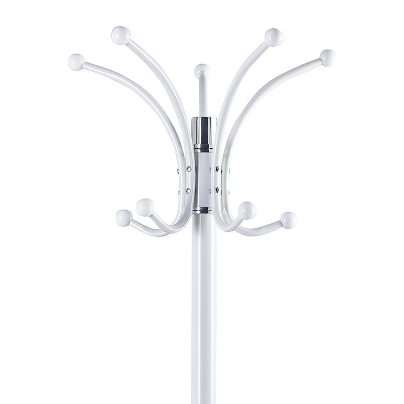 Cuier tip pom Model Nicolo, Alb, 37x37x175 cm - 1 | YEO