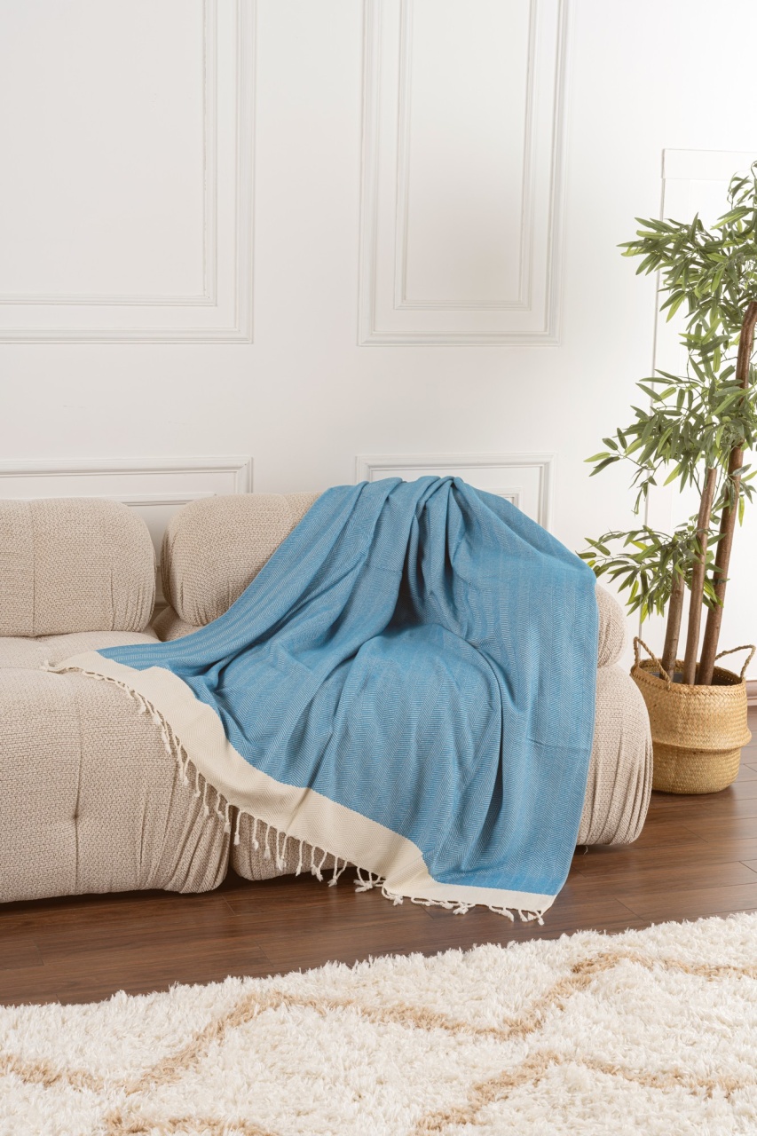 Cuvertura pentru Canapea Model Baliksirti Turquoise - 1 | YEO