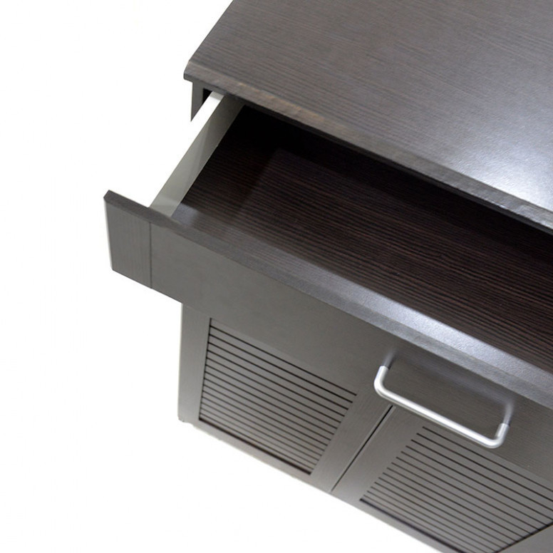 Dulap Pantofi Model Lilith, Wenge, 120x37x123 cm - 4 | YEO