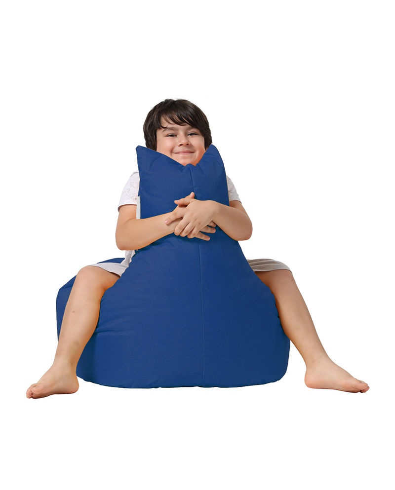 Fotoliu de Grădină tip Bean Bag Model Baton, Albastru - 1 | YEO