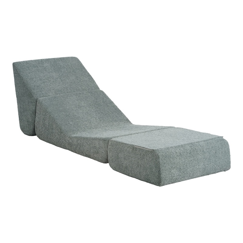 Fotoliu Model Ferderina, Gri deschis, 66x102x73 cm - 2 | YEO