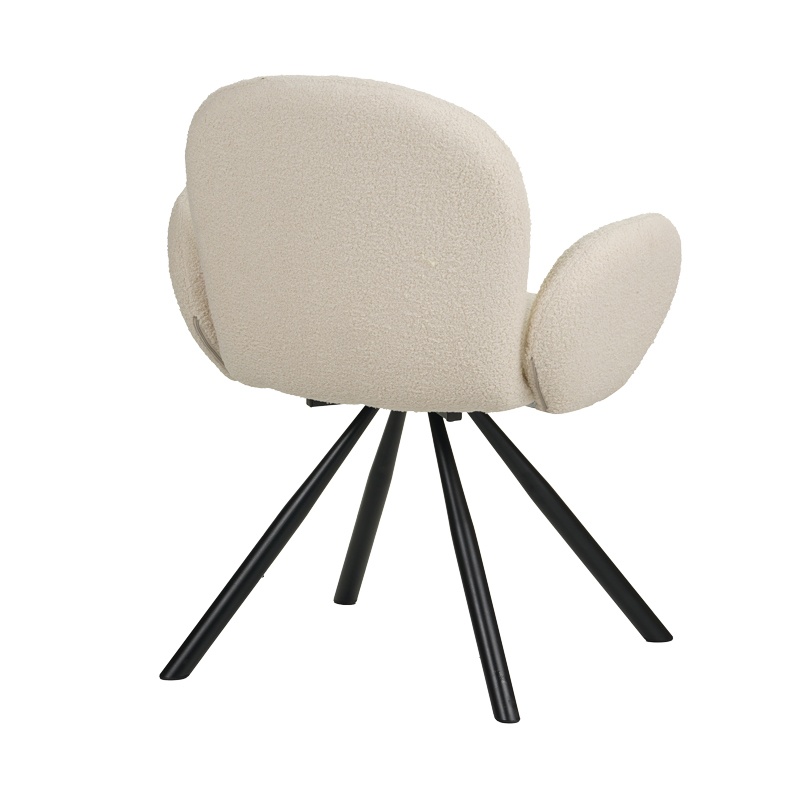 Fotoliu Model Garzele, Bej/Negru, 68x66x82.5 cm - 2 | YEO