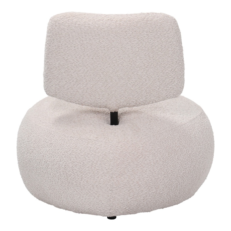 Fotoliu Model Stonie, Bej, 67x73x67 cm - 3 | YEO