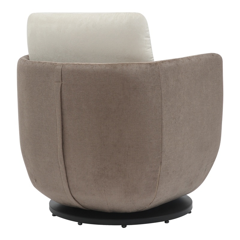 Fotoliu Rotativ Model Coupa, Bej, 75x77x79 cm - 2 | YEO