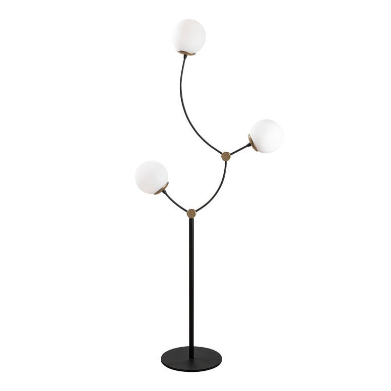 Lampadar Kromozom - 4001 Negru Alb - 3 | YEO