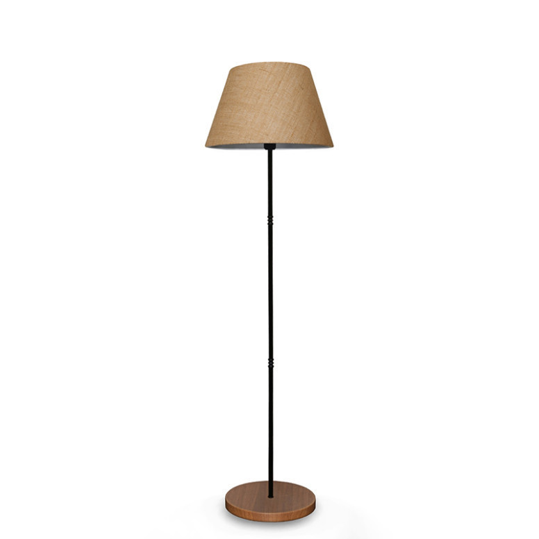 Lampadar PWL-1082, E27 bej-negru-nuc, 36x145 cm