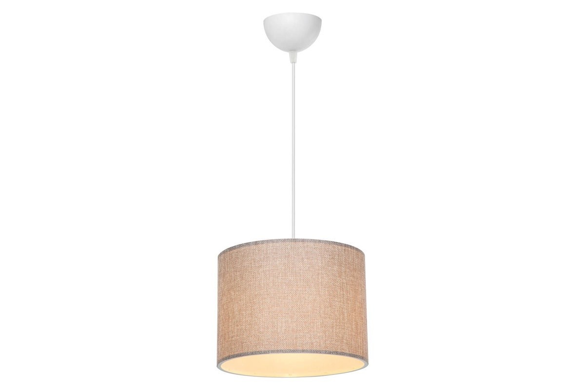 Lustra cu o singura lumina PWL-1115, E27 alb-bej natural, 22x60cm - 2 | YEO