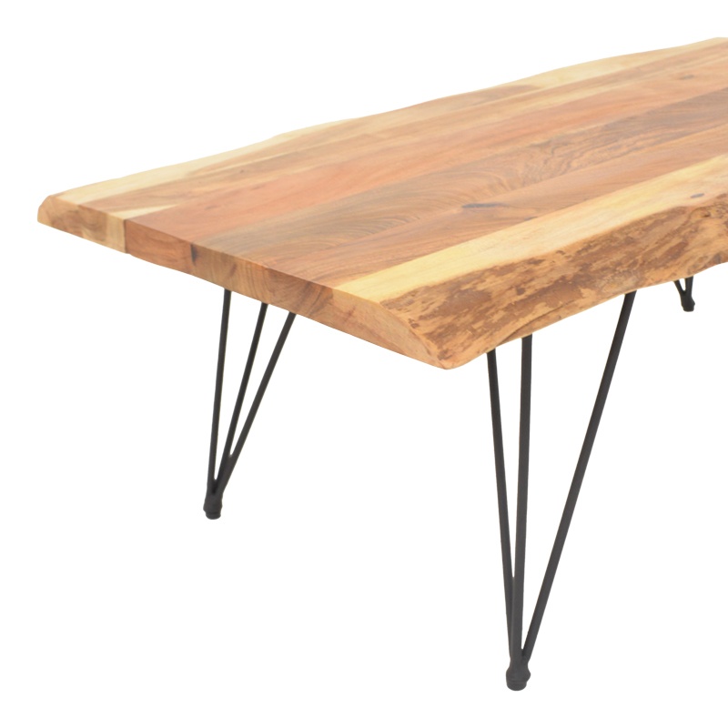 Masuta de Cafea Model Miles, Natur, 115x69x41 cm - 4 | YEO