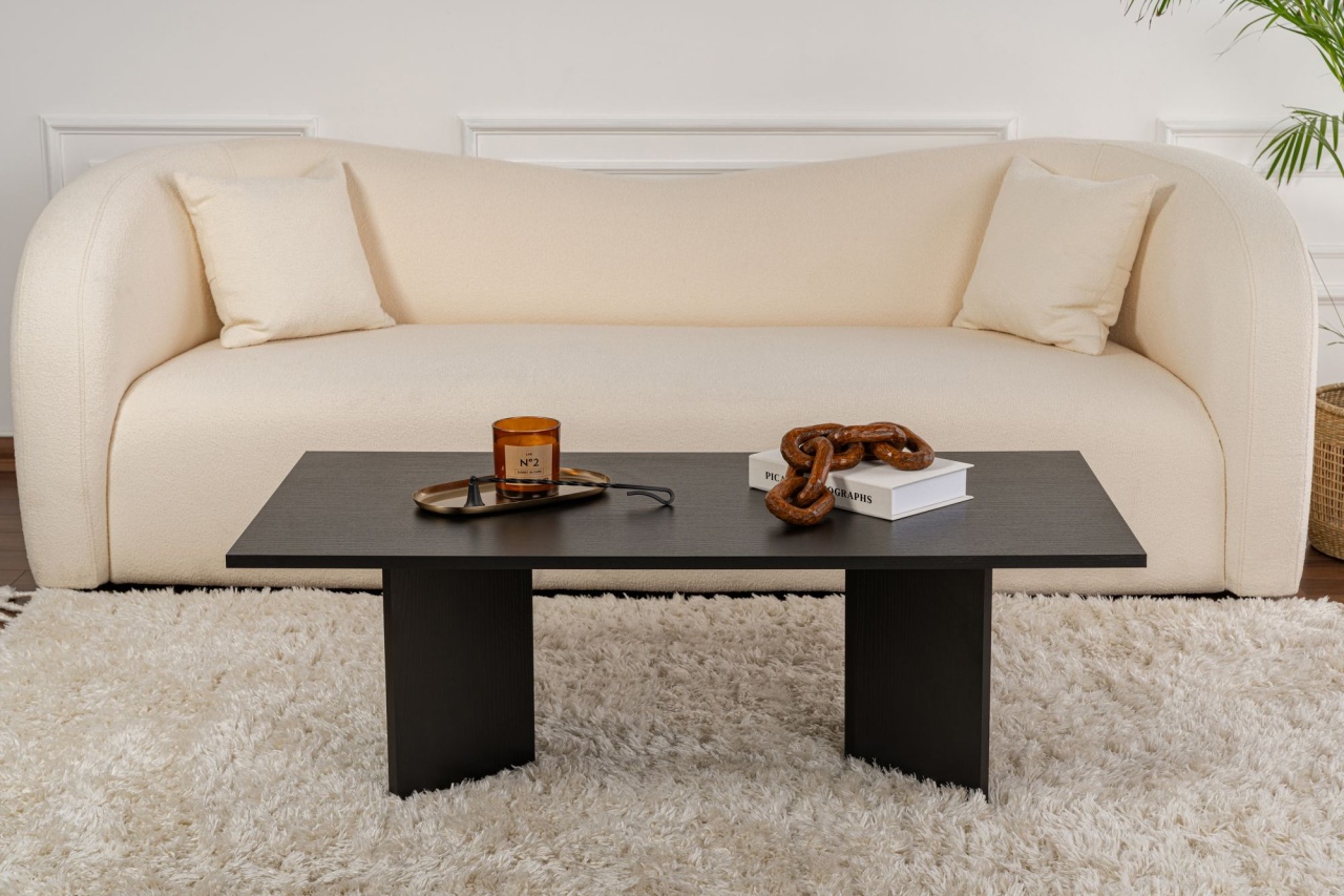 Masuta de cafea Model Sabin, Lemn negru - 1 | YEO