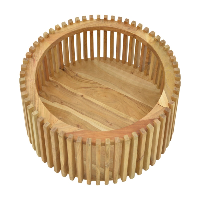 Masuta de Cafea Model Table, Natur, Φ70x33 cm - 4 | YEO