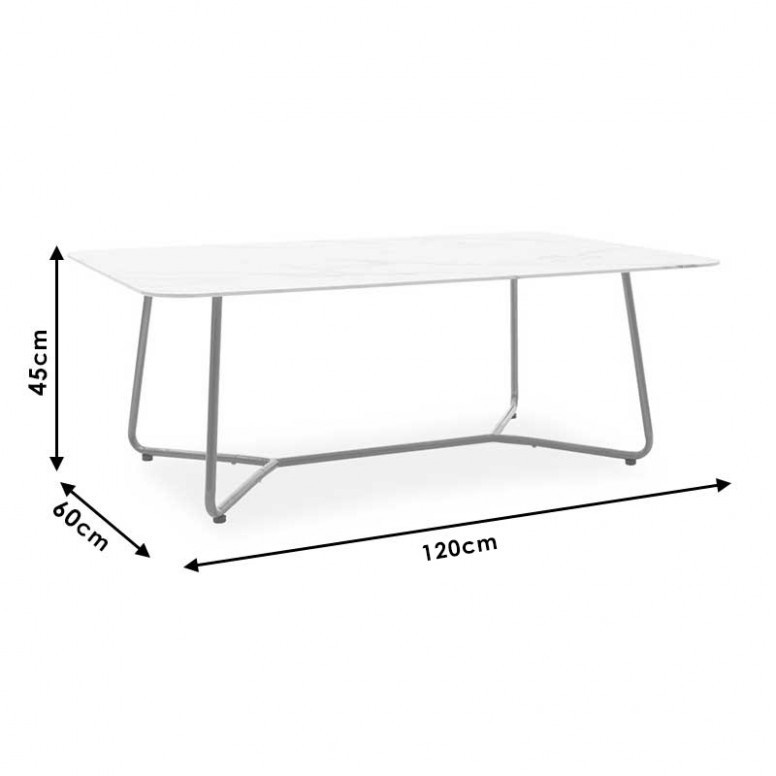 Masuta de Cafea Paris Model 120x80x45 cm - 4 | YEO