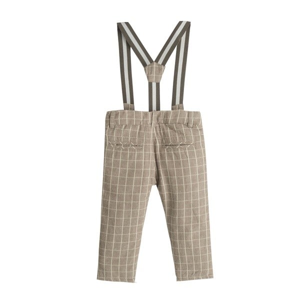 Pantaloni bebe din flanel captusiti Newness