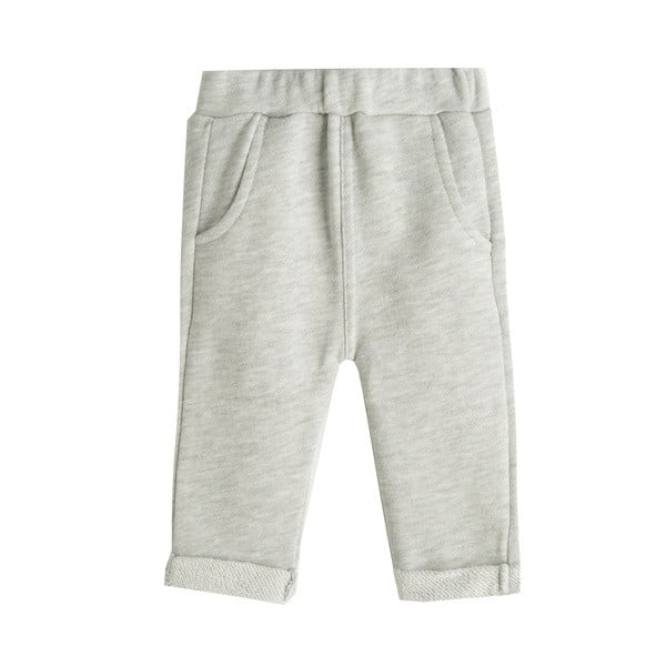 Pantaloni trening bebe gri Newness