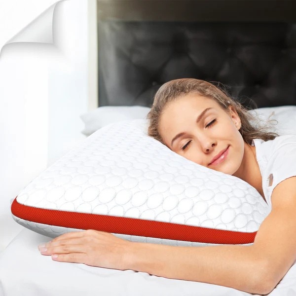 Perna Ortopedica Lux Rosu 50x70 - 1 | YEO