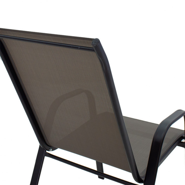 Scaun de Gradina chair Negru - Gri - 5 | YEO