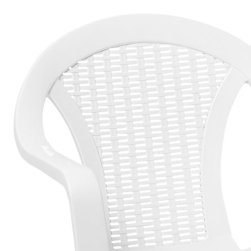 Scaun exterior Headway plastic culoare alb - 1 | YEO
