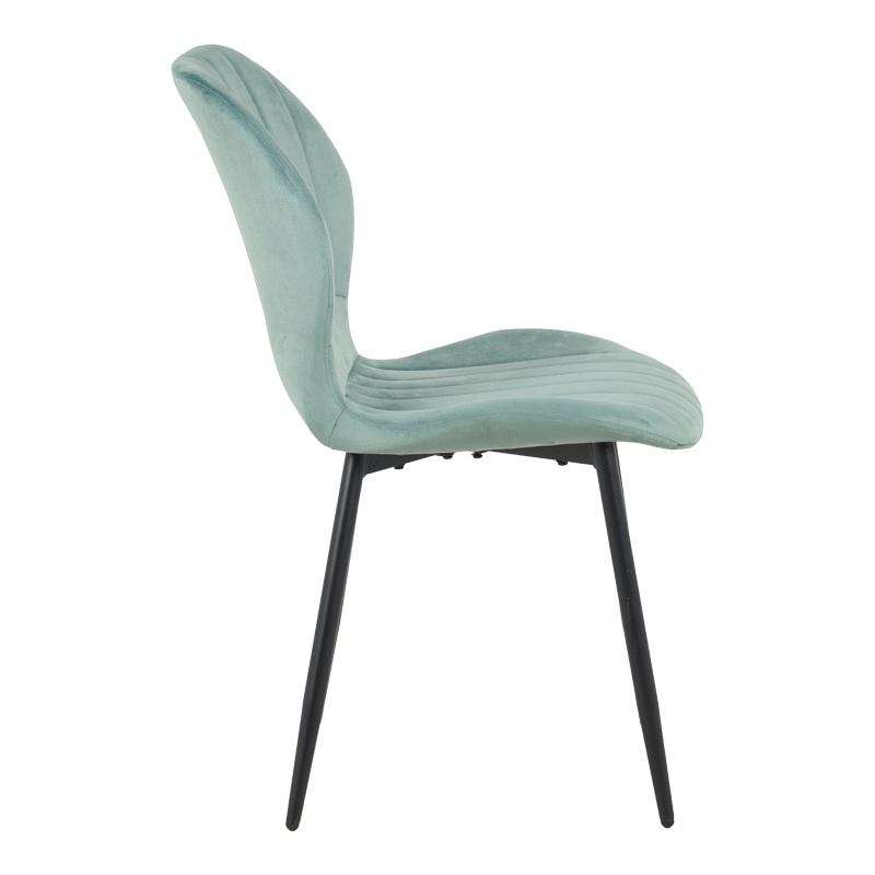 Scaun Jelour, verde fistic/negru, 46.5x60x84 cm - 3