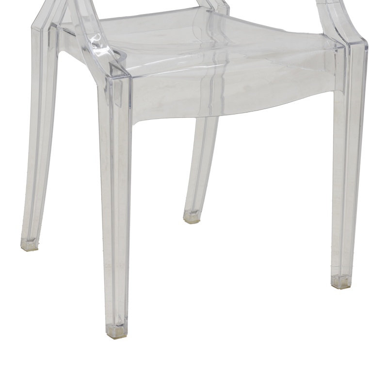 Scaun Model Narova, Transparent, 43x48x92 cm - 4 | YEO