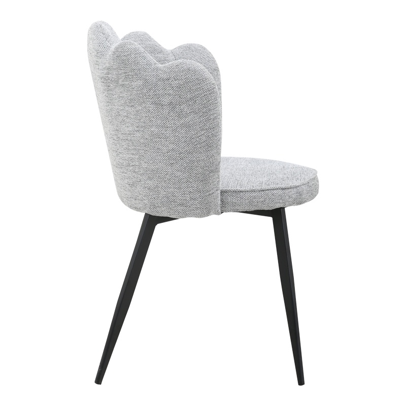Scaun Model Rosalia, Gri/Negru, 57x52x80 cm - 1 | YEO