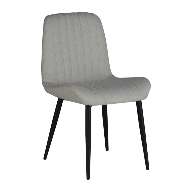 Scaun Model Versa, Ecru/Negru, 54x63.5x84 cm