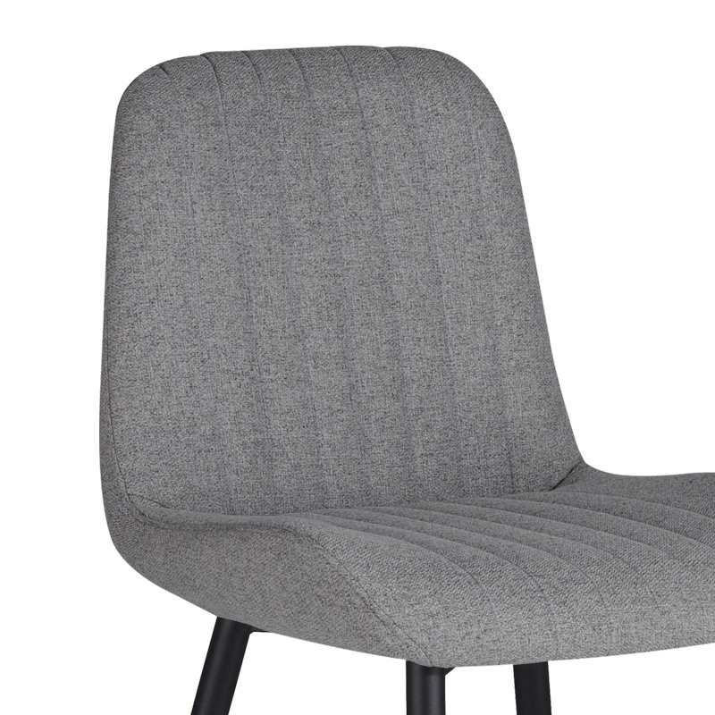 Scaun Model Versa, Gri albastrui/Negru, 54x63.5x84 cm - 2 | YEO