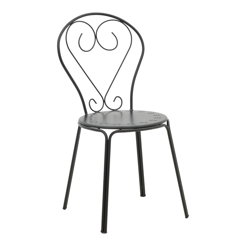 Set masă și scaune de exterior, 3 Piese, Model Vergo-Chari, Negru - 1 | YEO