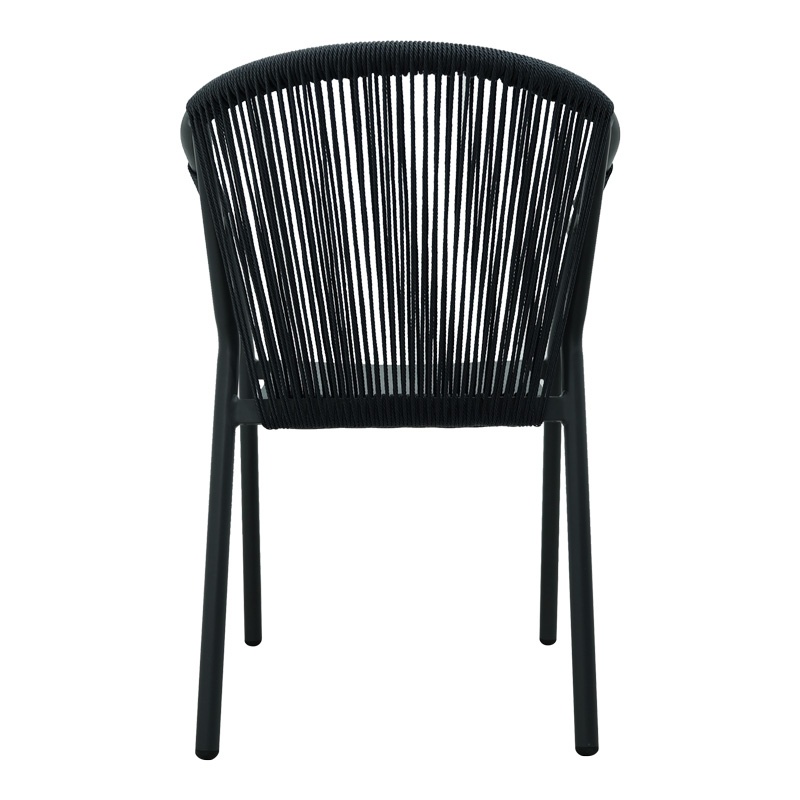 Fotoliu de grădină Model Convince, Gri, 56x63x82 cm - 4 | YEO