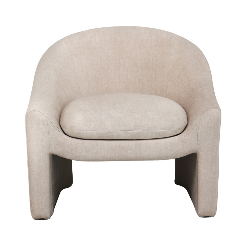 Fotoliu Model Berza, Crem, 76x76x71 cm - 2 | YEO