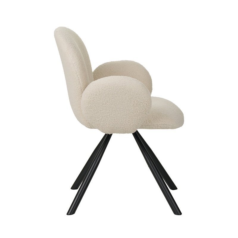 Fotoliu Model Garzele, Bej/Negru, 68x66x82.5 cm - 3 | YEO