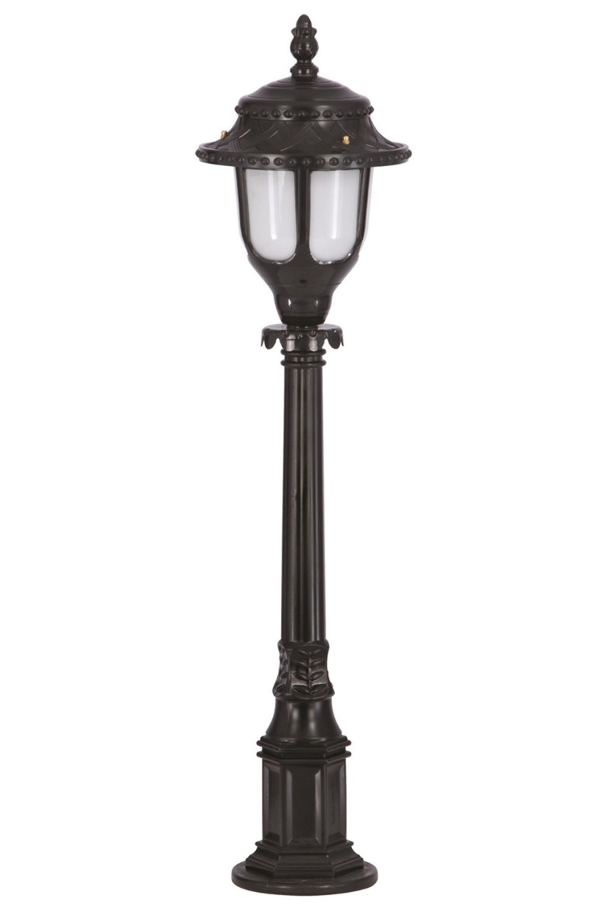 Lampadar de exterior 68180 Negru 95x25 cm