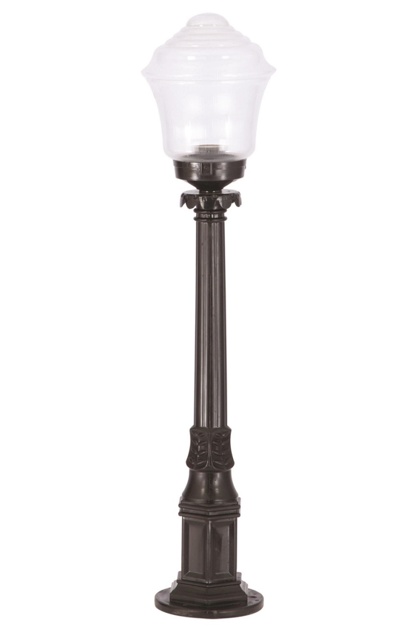 Lampadar de exterior M1B Negru 85x22 cm