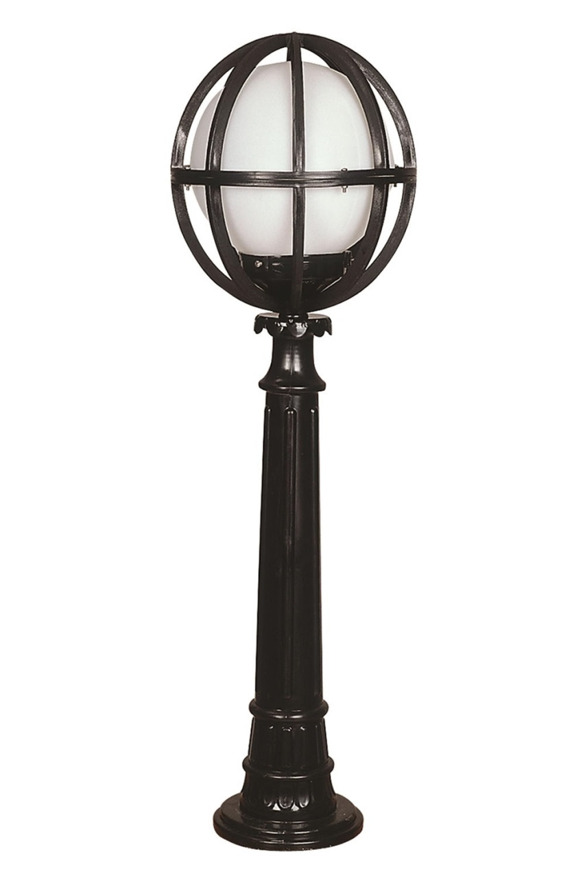 Lampadar de exterior M6BOP Negru 100x30 cm