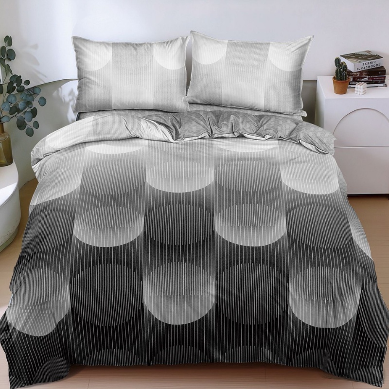 Lenjerie Bumbac Satinat 4 Piese Alvion