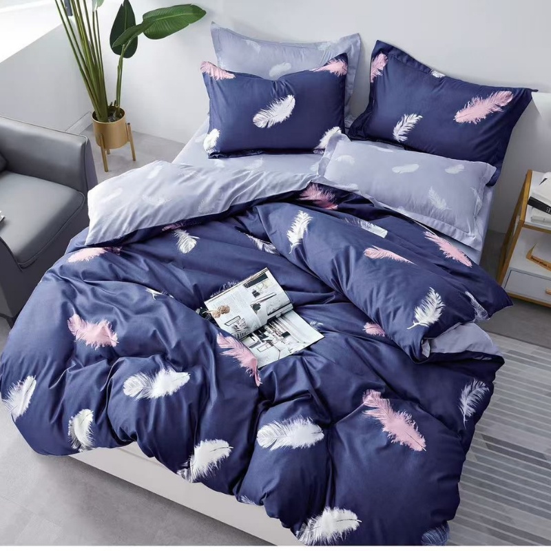 Lenjerie Bumbac Satinat 4 Piese Bravel