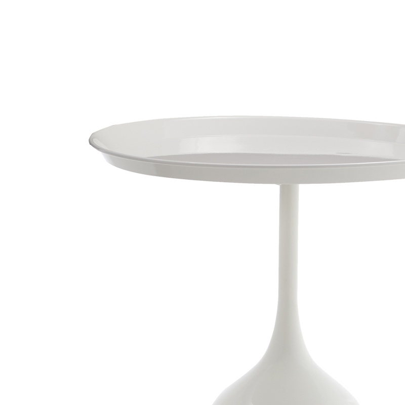 Masuta de Cafea Model Agrile, Alb, D50x60 cm - 1 | YEO