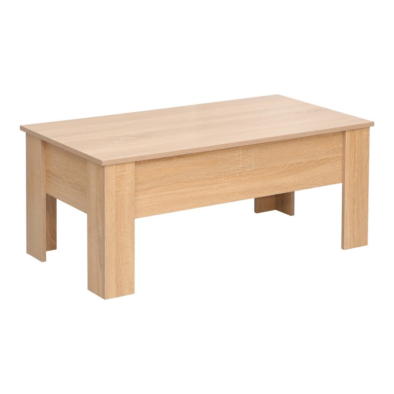 Masuta de Cafea Model Ferza, Stejar, 100x50x42 cm
