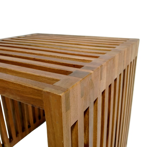 Masuta de Cafea Model Saimon, Natur, 40x40x40 cm - 3 | YEO